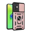 For Tecno Spark 9 Pro Sliding Camera Cover Design Phone Case(Rose Gold) - 1