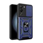 For Infinix Note 12 G96 / X670 Sliding Camera Cover Design Phone Case(Blue) - 1