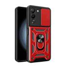 For Infinix Note 12 G96 / X670 Sliding Camera Cover Design Phone Case(Red) - 1