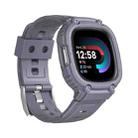 For Fitbit Versa 4 / 3 / Sense 2 / Sense 1 Armor Integrated TPU Watch Band(Grey) - 1