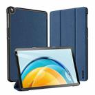 For Huawei MatePad SE 10.4 2022 DUX DUCIS Domo Series Magnetic Flip Leather Tablet Case(Blue) - 1