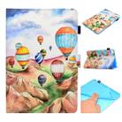 For iPad Mini 1 / 2 / 3 / 4 / 5 Painted Horizontal Flat Leather Case with Sleep Function & Card Slot & Buckle Anti-skid Strip & Bracket & Wallet(Balloon) - 1