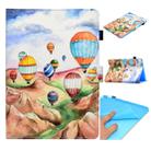 For iPad Pro 9.7 inch Painted Horizontal Flat Leather Case with Sleep Function & Card Slot & Buckle Anti-skid Strip & Bracket & Wallet(Balloon) - 1