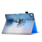 For iPad Pro 9.7 inch Painted Horizontal Flat Leather Case with Sleep Function & Card Slot & Buckle Anti-skid Strip & Bracket & Wallet(Tree in Water) - 5