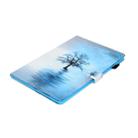 For iPad Pro 9.7 inch Painted Horizontal Flat Leather Case with Sleep Function & Card Slot & Buckle Anti-skid Strip & Bracket & Wallet(Tree in Water) - 6