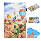 For Galaxy Tab A 10.1 (2016) T580 Painted Horizontal Flat Leather Case with Sleep Function & Card Slot & Buckle Anti-skid Strip & Bracket & Wallet(Balloon) - 1