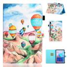 For Galaxy Tab S6 T860 Painted Horizontal Flat Leather Case with Sleep Function & Card Slot & Buckle Anti-skid Strip & Bracket & Wallet(Balloon) - 1