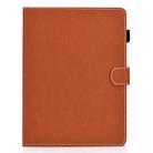 For iPad 4 / 3 / 2 Solid Color Tablet PC Universal Magnetic Horizontal Flip Leather Case with Card Slots & Holder(Brown) - 2