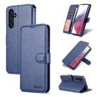 For Samsung Galaxy A54 5G AZNS Calf Texture Horizontal Flip Leather Phone Case(Blue) - 1