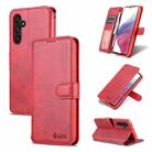 For Samsung Galaxy A54 5G AZNS Calf Texture Horizontal Flip Leather Phone Case(Red) - 1