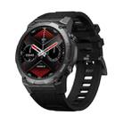 Zeblaze Vibe 7 Pro 1.43 inch Round Screen HD Smart Watch Support Voice Call / Health Monitoring(Black) - 1