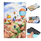 For Kindle Fire 7 2015 Painted Horizontal Flat Leather Case with Card Slot & Holder & Wallet(Balloon) - 1