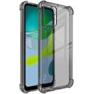 For Motorola Moto E13 4G imak Shockproof Airbag TPU Phone Case(Transparent Black) - 1