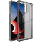 For Motorola ThinkPhone 5G imak Shockproof Airbag TPU Phone Case(Transparent Black) - 1