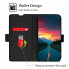 For OnePlus Ace 2/11R Ultra-thin Voltage Side Buckle Horizontal Flip Leather Phone Case(Black) - 3