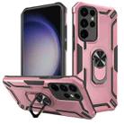 For Samsung Galaxy S23 Ultra 5G Warship Armor 2 in 1 Shockproof Phone Case(Rose Gold) - 1