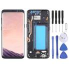 TFT LCD Screen for Samsung Galaxy S8+ SM-G955 Digitizer Full Assembly with Frame(Black) - 1