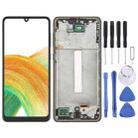 For Samsung Galaxy A33 5G SM-A336 6.36 inch OLED LCD Screen Digitizer Full Assembly with Frame(Black) - 1