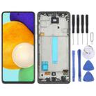 6.33 inch OLED LCD Screen for Samsung Galaxy A52 5G SM-A526 Digitizer Full Assembly with Frame(Black) - 1