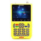 iBRAVEBOX V8 Finder 3.5 inch LCD Colour Screen Digital Satellite Signal Finder Meter, Support DVB Compliant & Live FTA, Plug Type:EU Plug(Yellow) - 1