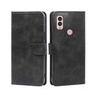 For Kyocera Android One S10 Calf Texture Buckle Flip Leather Phone Case(Black) - 1