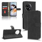 For OnePlus 11R 5G / Ace 2 5G Skin Feel Magnetic Flip Leather Phone Case(Black) - 1