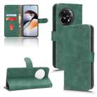 For OnePlus 11R 5G / Ace 2 5G Skin Feel Magnetic Flip Leather Phone Case(Green) - 1