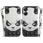 For Realme 10 Pro+ 3D Colored Horizontal Flip Leather Phone Case(Angry Bear) - 1