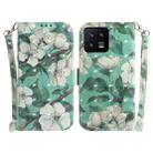 For Xiaomi 13 5G 3D Colored Horizontal Flip Leather Phone Case(Watercolor Flower) - 1