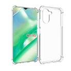 For Realme C33 Shockproof Non-slip Thickening TPU Phone Case(Transparent) - 1