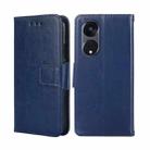 For OPPO Reno8 T 5G/A1 Pro 5G Crystal Texture Leather Phone Case(Royal Blue) - 1