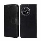 For OnePlus Ace 2/11R Crystal Texture Leather Phone Case(Black) - 1