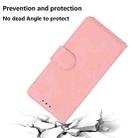 For OPPO Reno8 T 5G / A1 Pro 5G Skin Feel Pure Color Flip Leather Phone Case(Pink) - 4