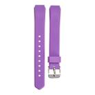 For Fitbit Alta Silicone  Watch Band with Buckle(Purple) - 1