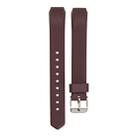 For Fitbit Alta Silicone  Watch Band with Buckle(Brown) - 1