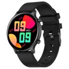 HT12 1.32 inch Silicone Band IP67 Waterproof Smart Watch, Support Bluetooth Calling / Sleep Monitoring(Black) - 1