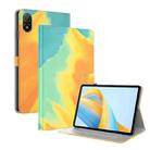 For Honor Pad V8 Pro Watercolor Pattern Flip Leather Tablet Case(Autumn Leaves) - 1