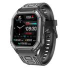 K6 1.8 inch IP67 Waterproof Smart Watch, Support Heart Rate / Sleep Monitoring(Grey) - 1