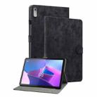 For Lenovo Tab P11 Gen 2 11.5 Tiger Pattern Flip Leather Tablet Case(Black) - 1