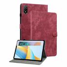 For Honor Pad V8 Pro Tiger Pattern Flip Leather Tablet Case(Red) - 1