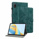 For Honor Pad V8 Pro Tiger Pattern Flip Leather Tablet Case(Dark Green) - 1