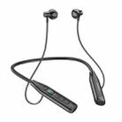 Borofone BE61 Bluetooth 5.3 Yuedi Neck-mounted Bluetooth Earphone(Black) - 1