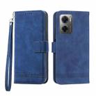 For Xiaomi Redmi 10 5G Dierfeng Dream Line Leather Phone Case(Blue) - 1