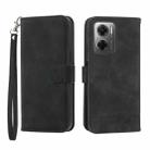 For Xiaomi Redmi 10 5G Dierfeng Dream Line Leather Phone Case(Black) - 1