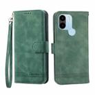 For Xiaomi Redmi A1+ Dierfeng Dream Line Leather Phone Case(Green) - 1