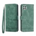 For Realme C20 Dierfeng Dream Line Leather Phone Case(Green) - 1