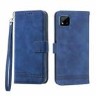 For Realme C20 Dierfeng Dream Line Leather Phone Case(Blue) - 1