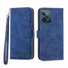 For Realme C31 Dierfeng Dream Line Leather Phone Case(Blue) - 1