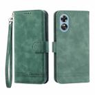 For OPPO A1 Pro Dierfeng Dream Line Leather Phone Case(Green) - 1