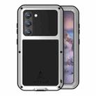 For Samsung Galaxy S23 5G LOVE MEI Metal Shockproof Life Waterproof Dustproof Phone Case(Silver) - 1